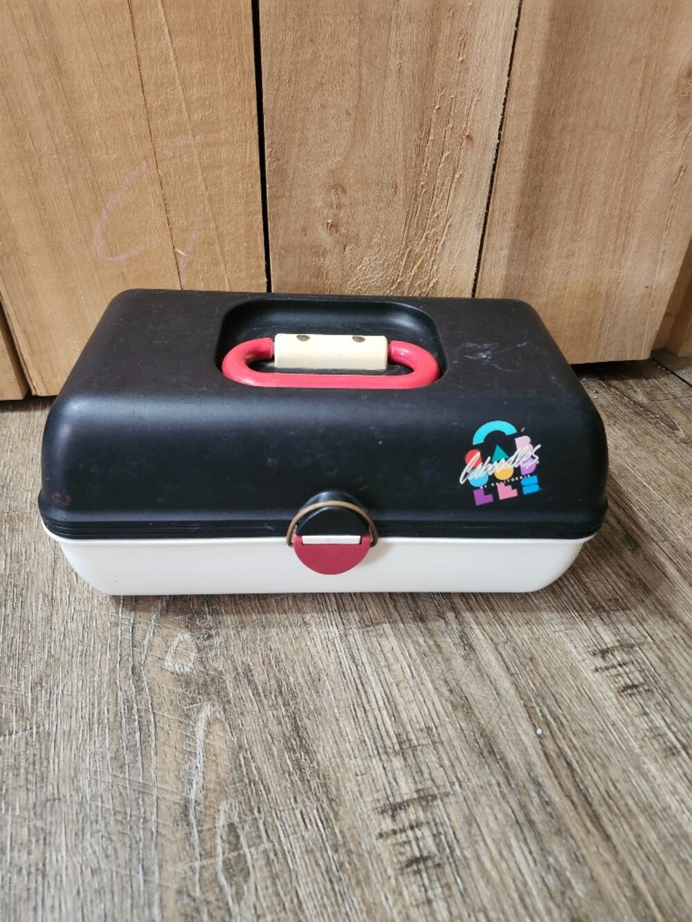 Caboodles girls pop up make up storage case box 90's